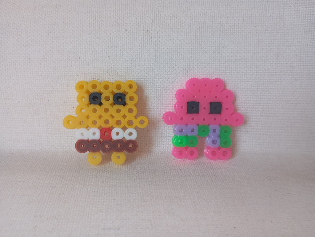 Llavero de Bob Esponja y Patricio Estrella