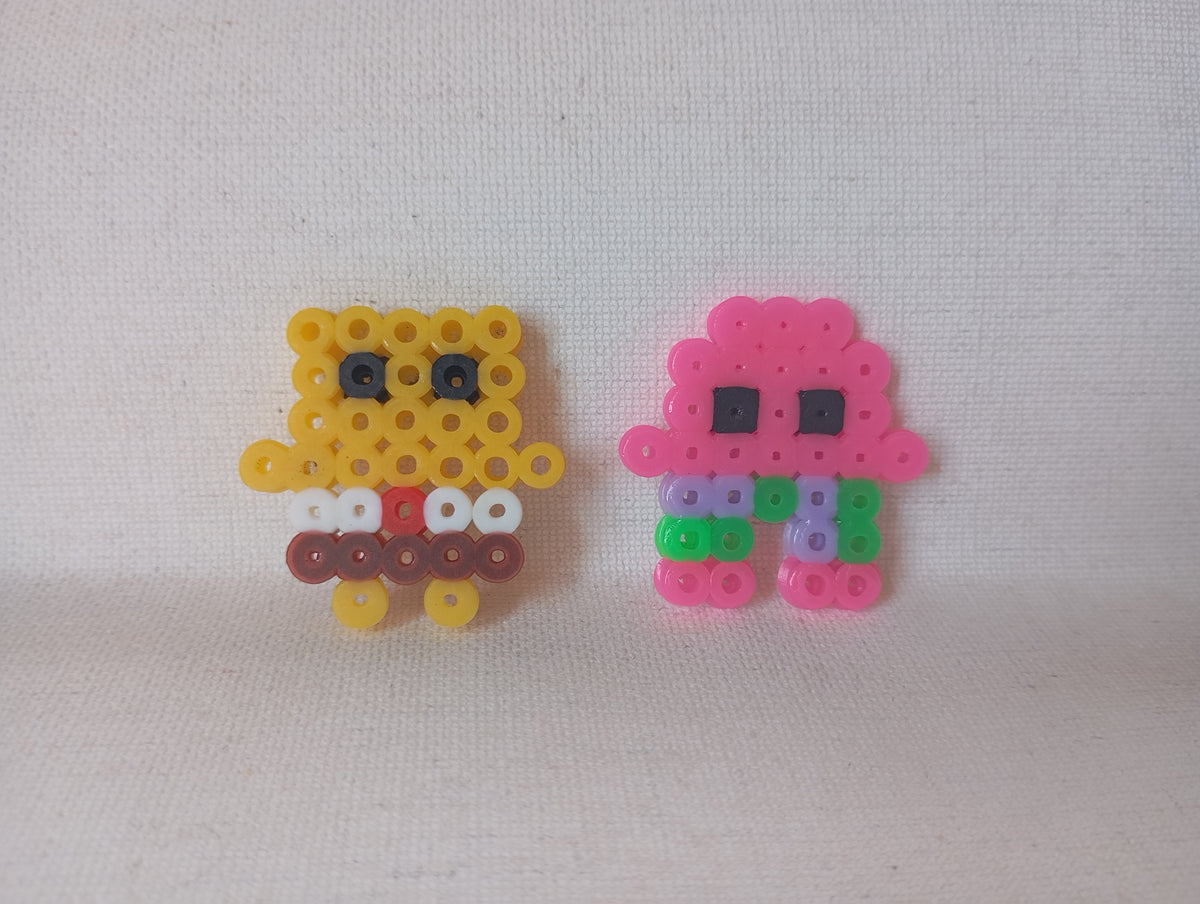 Llavero de Bob Esponja y Patricio Estrella
