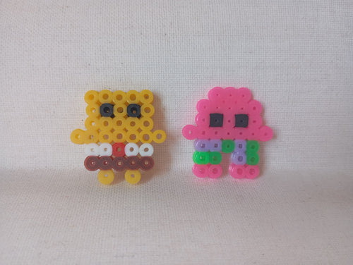 Llavero de Bob Esponja y Patricio Estrella