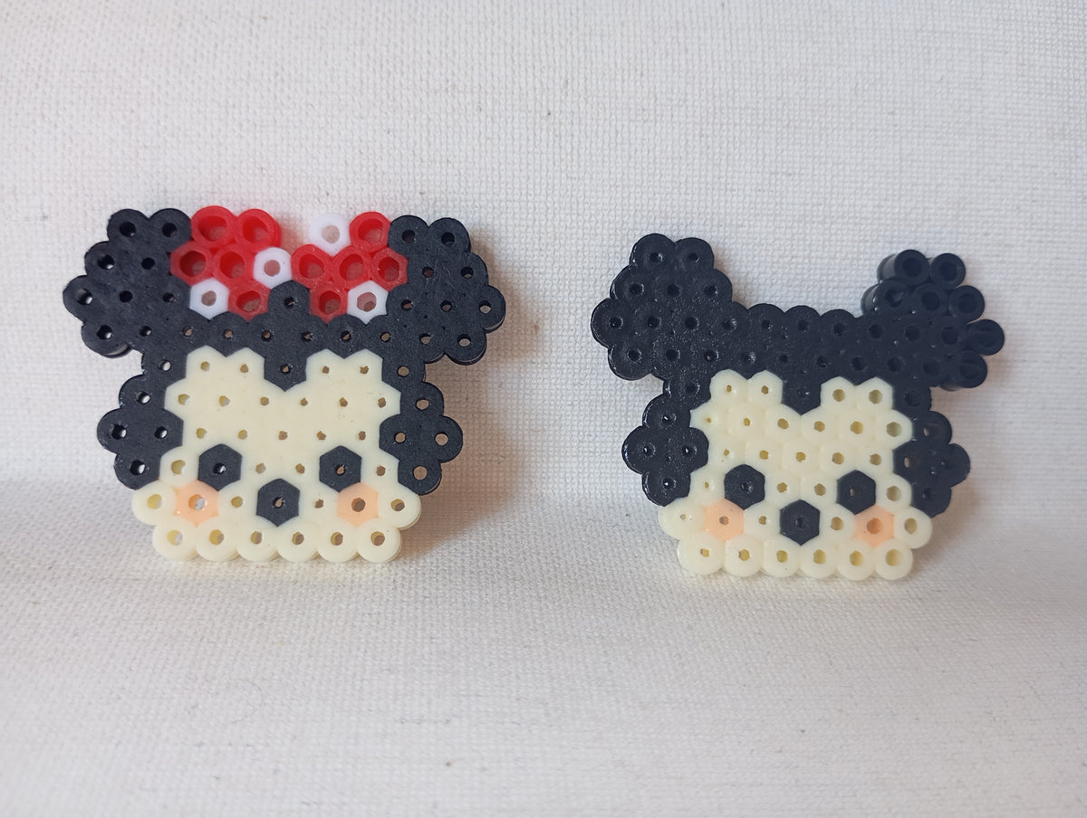Llavero de Mickey y Minnie Mouse