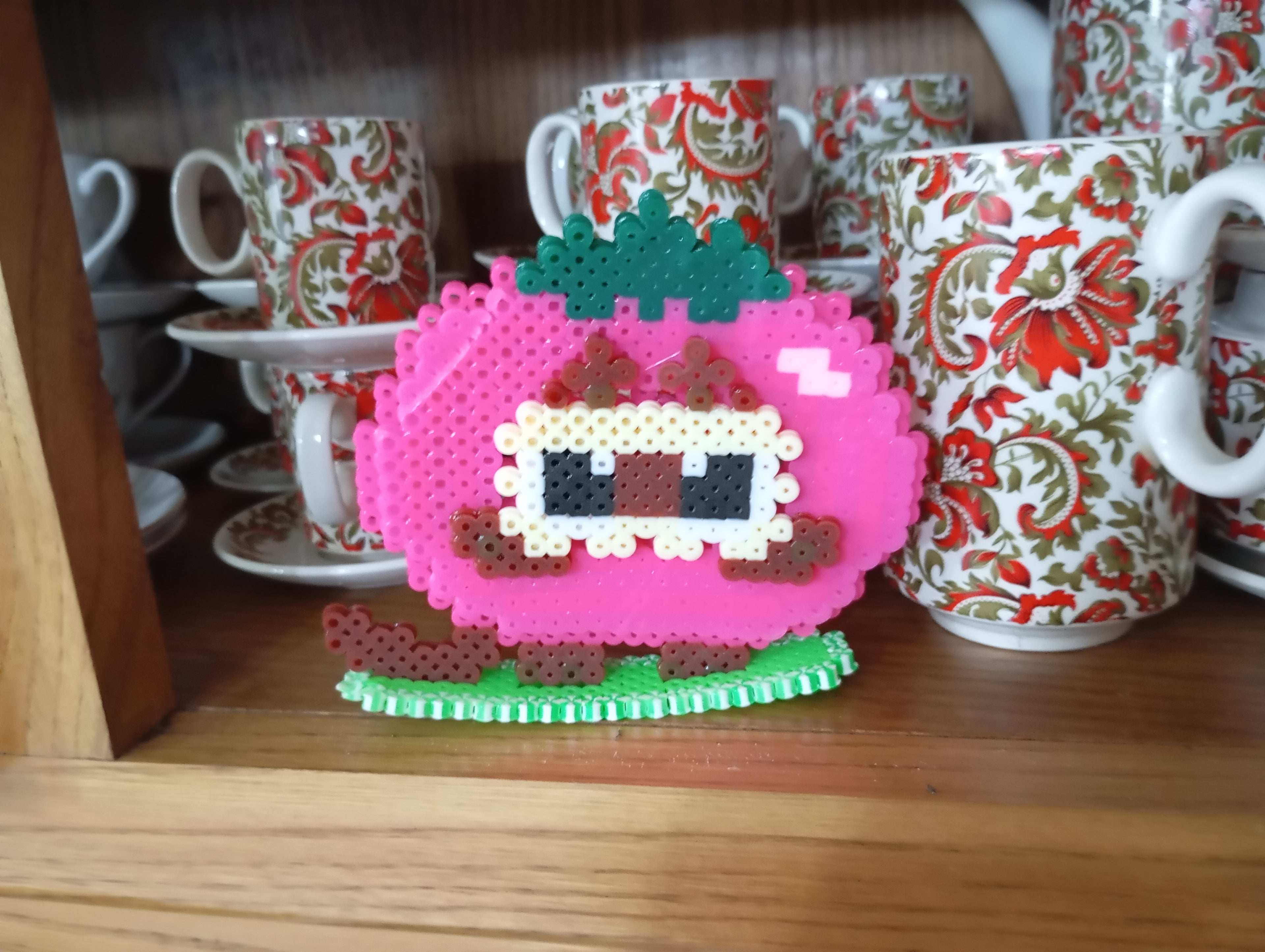 Decoración de gato fruta