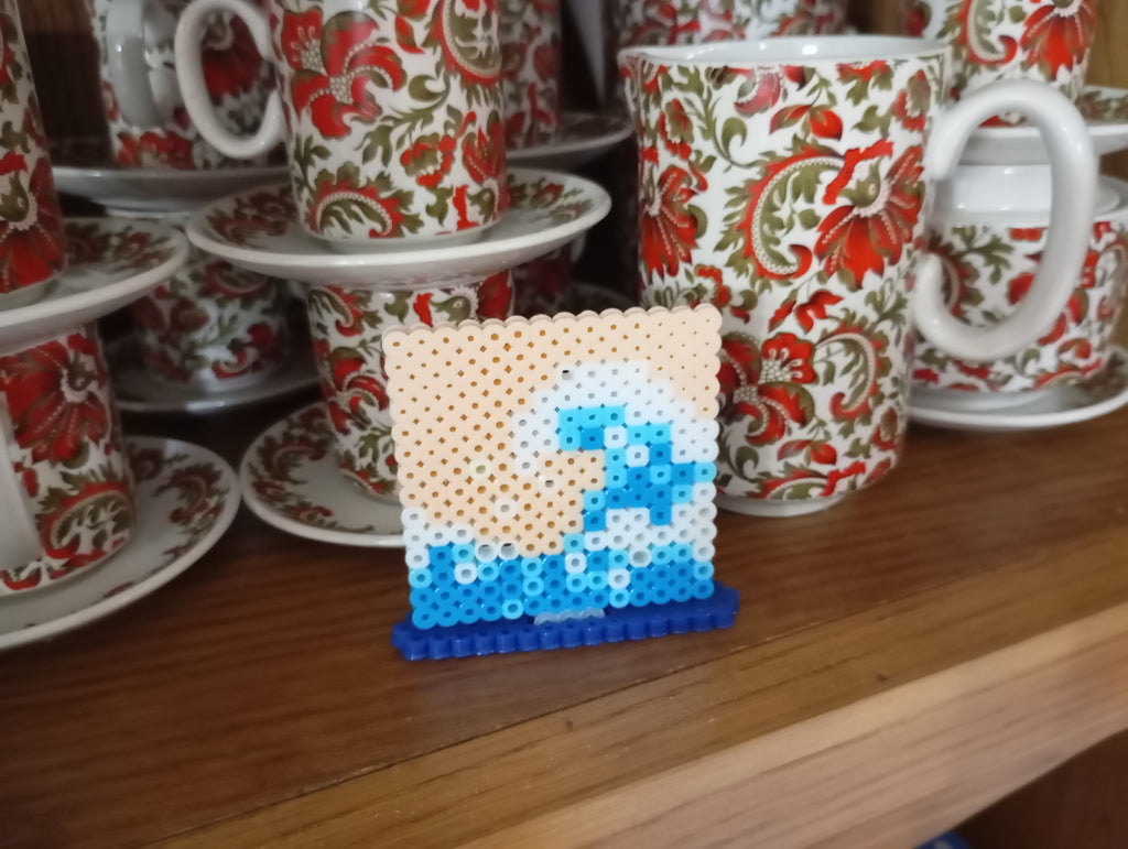 Decoración pequeña de La gran ola de Kanagawa