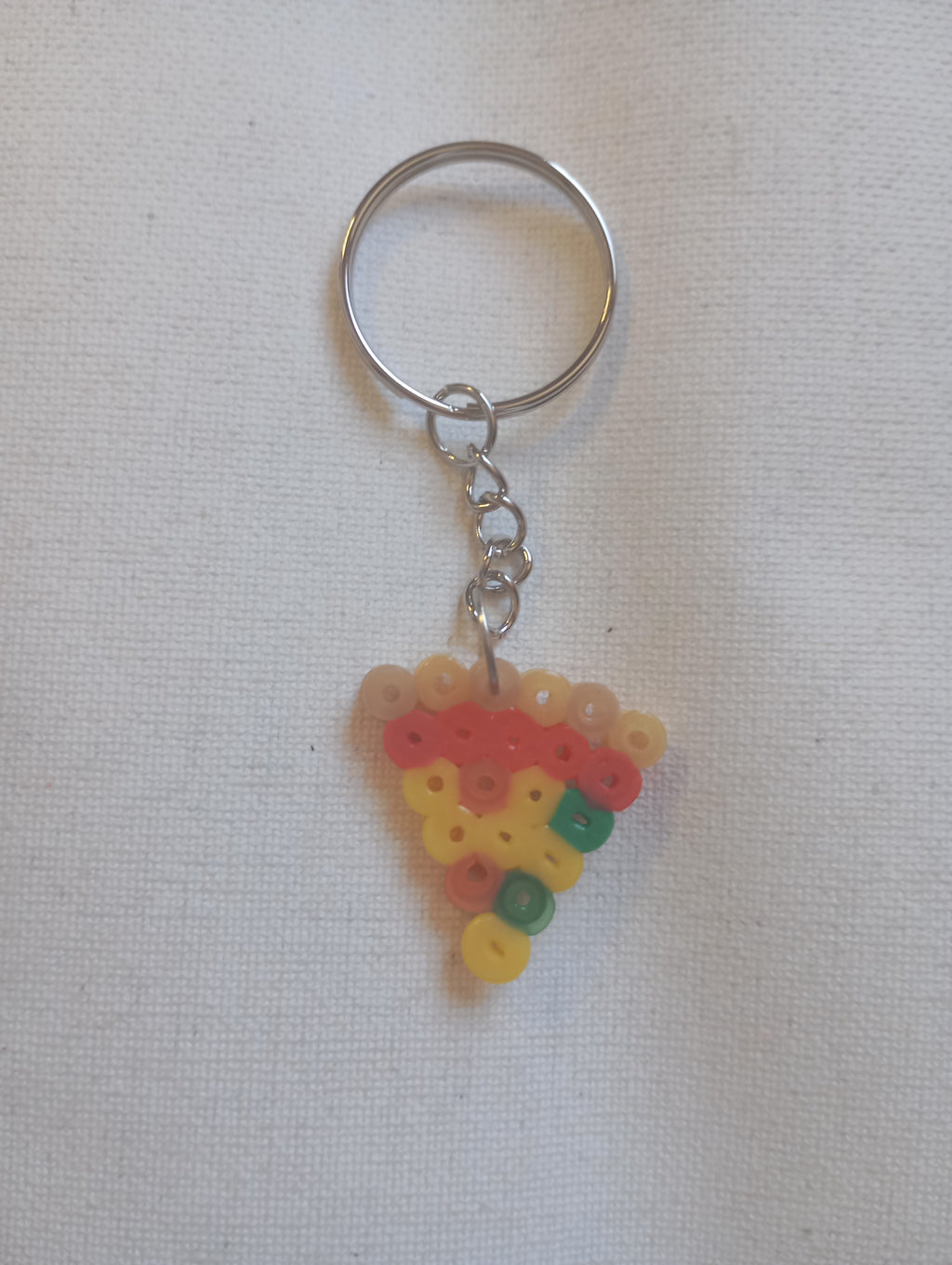 Llavero de pizza