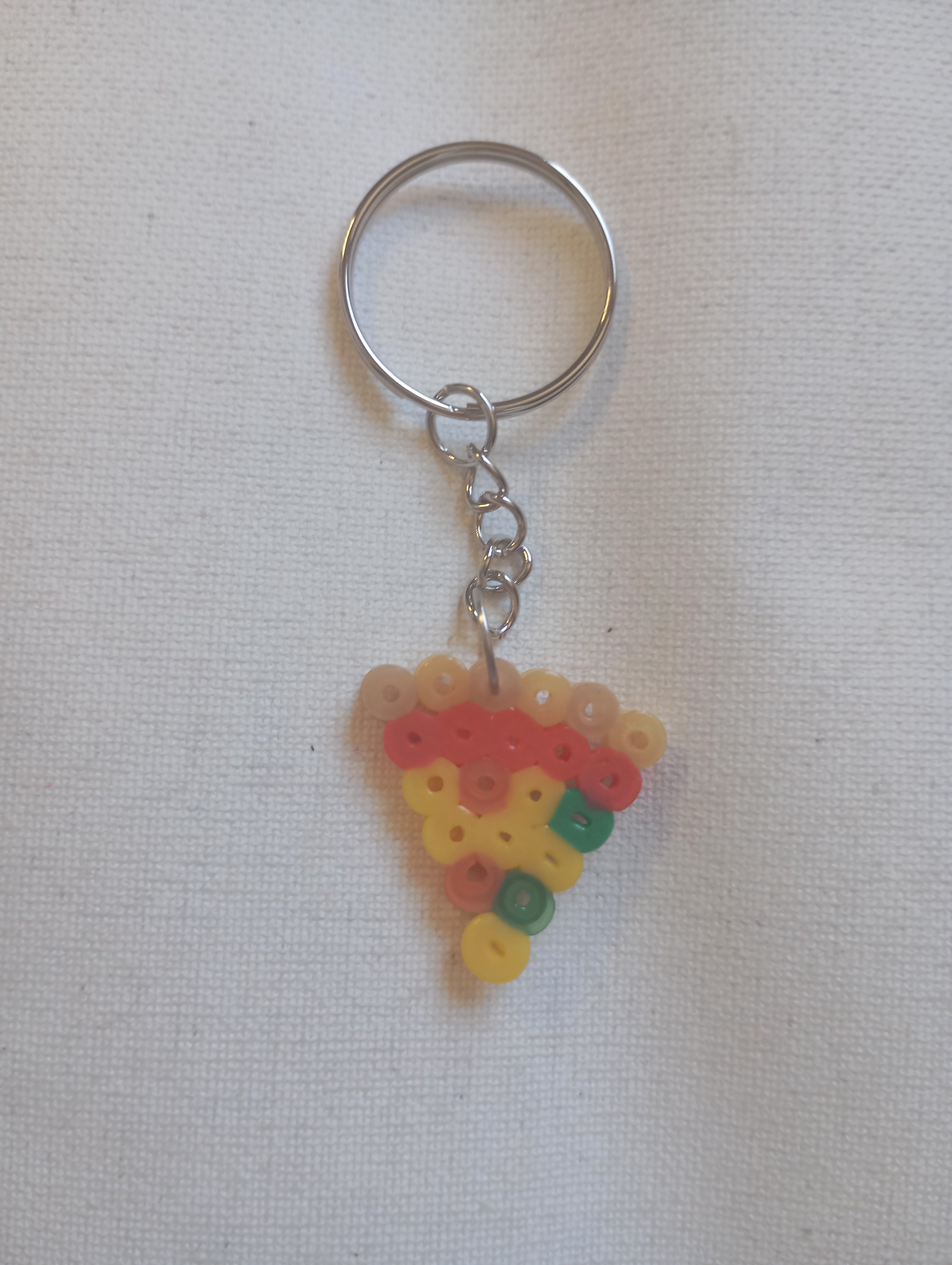 Llavero de pizza